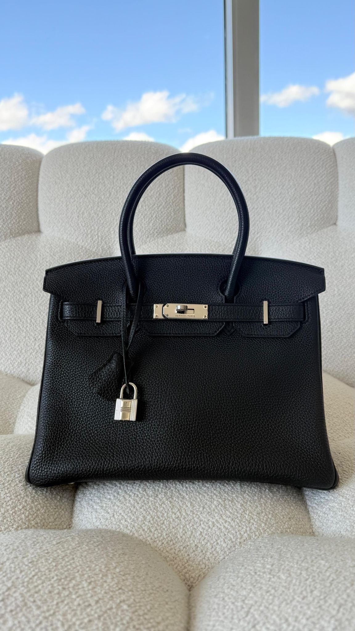 Hermès Birkin B30 Togo Black PHW O