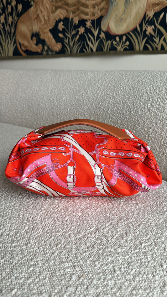 Hermès Balusoie Bag Orange Poppy & Fauve