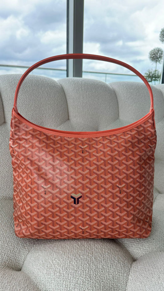 Goyard Boheme Hobo Coral Beijing Exclusive