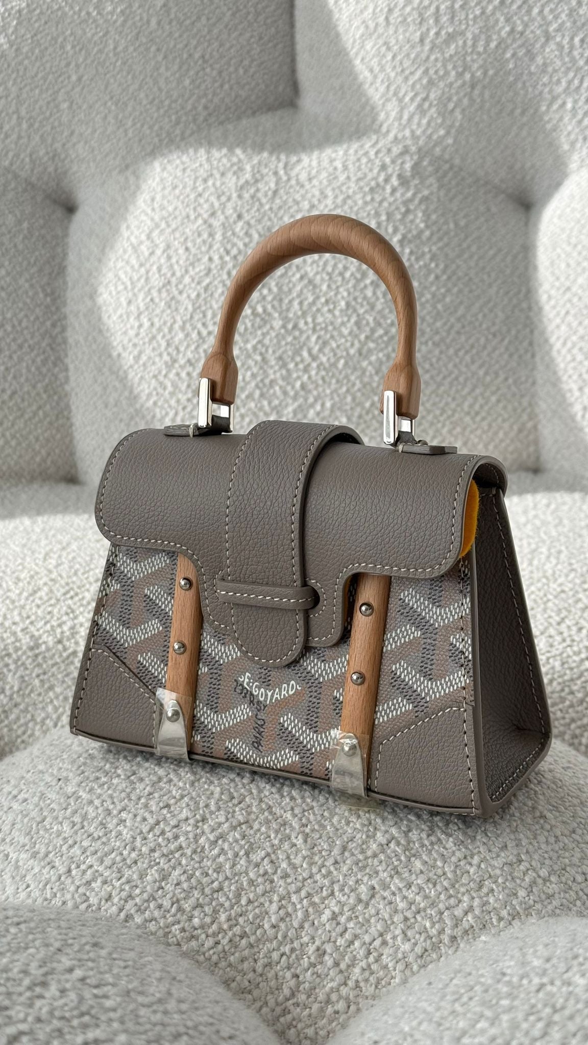 Goyard Nano Saïgon Structuré Greige